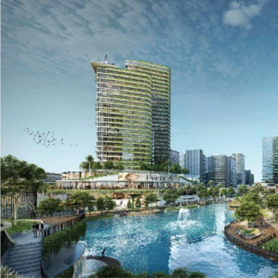 14 Hektar Water Feature